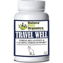 Natura Petz Organics Travel Well Cat Supplement, 150 Count