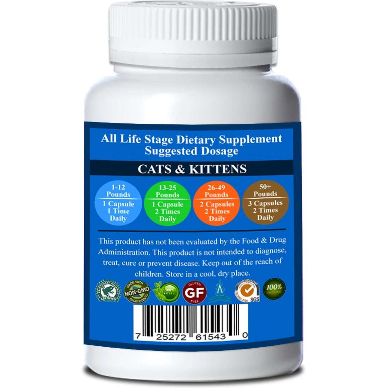 Natura Petz Organics UTI WARRIOR MAX* Chronic Urinary Tract Infection & Inflammation Support* Cat Supplement 4 Natura Petz Organics UTI WARRIOR MAX* Chronic Urinary Tract Infection & Inflammation Support* Cat Supplement - Image 2