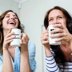 904 Custom Personalized Real Men Love Cats Double Sided Mug, 11-oz -Furry Friends 314461 PT3. AC SS1800 V1637021241