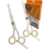 Mighty Paw Professional Dog & Cat Grooming Shears, 2 Count