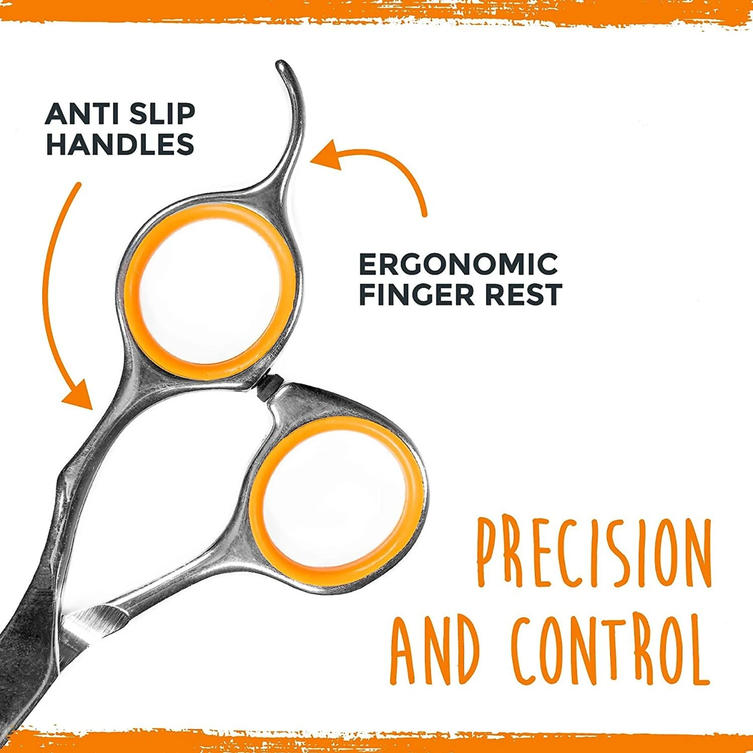 Mighty Paw Professional Dog & Cat Grooming Shears, 2 Count 6 Mighty Paw Professional Dog & Cat Grooming Shears, 2 Count - Image 4