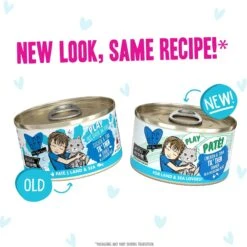 Weruva B.F.F. PLAY Best Feline Friend Pate Lovers, Aw Yeah! Blue Pate Buffet Variety Pack Wet Cat Food -Furry Friends 315733 PT8. AC SS1800 V1682627603