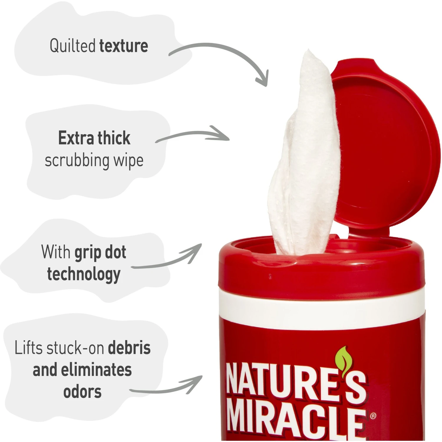 Nature's Miracle Small Animal Cage Scrubbing Wipes 5 Nature's Miracle Small Animal Cage Scrubbing Wipes - Image 3