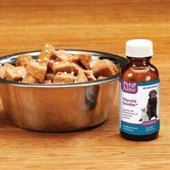 PetAlive Thyroid Soothe Homeopathic Medicine For Hyperthyroidism For Dogs & Cats, 1-oz Jar 10 PetAlive Thyroid Soothe Homeopathic Medicine For Hyperthyroidism For Dogs & Cats, 1-oz Jar -Furry Friends 316622 PT2. AC SS1800 V1627349489