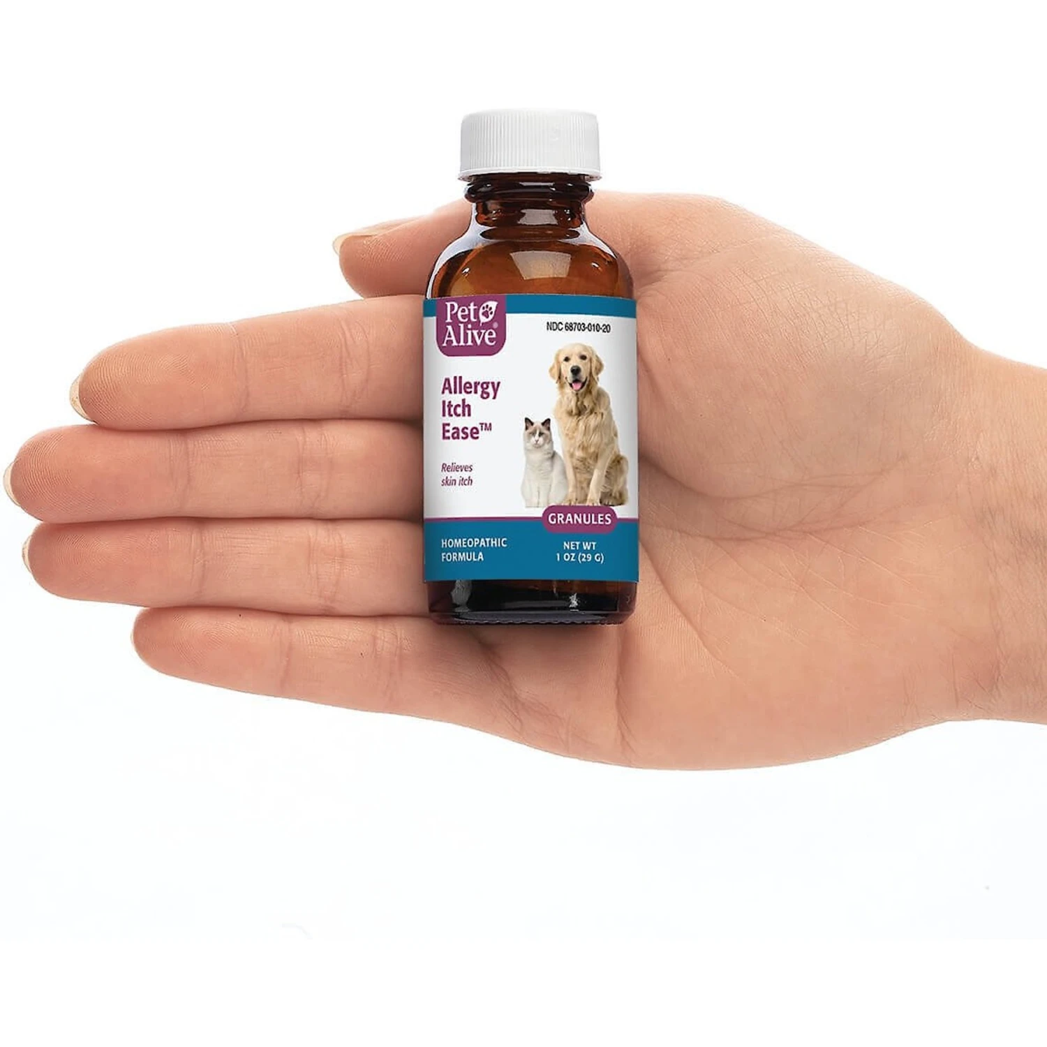 PetAlive Allergy Itch Ease Granules Skin Itch & Allergies Supplement For Dogs & Cats 4 PetAlive Allergy Itch Ease Granules Skin Itch & Allergies Supplement For Dogs & Cats - Image 2