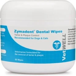 VetWELL Zymadent Dog & Cat Dental Wipes