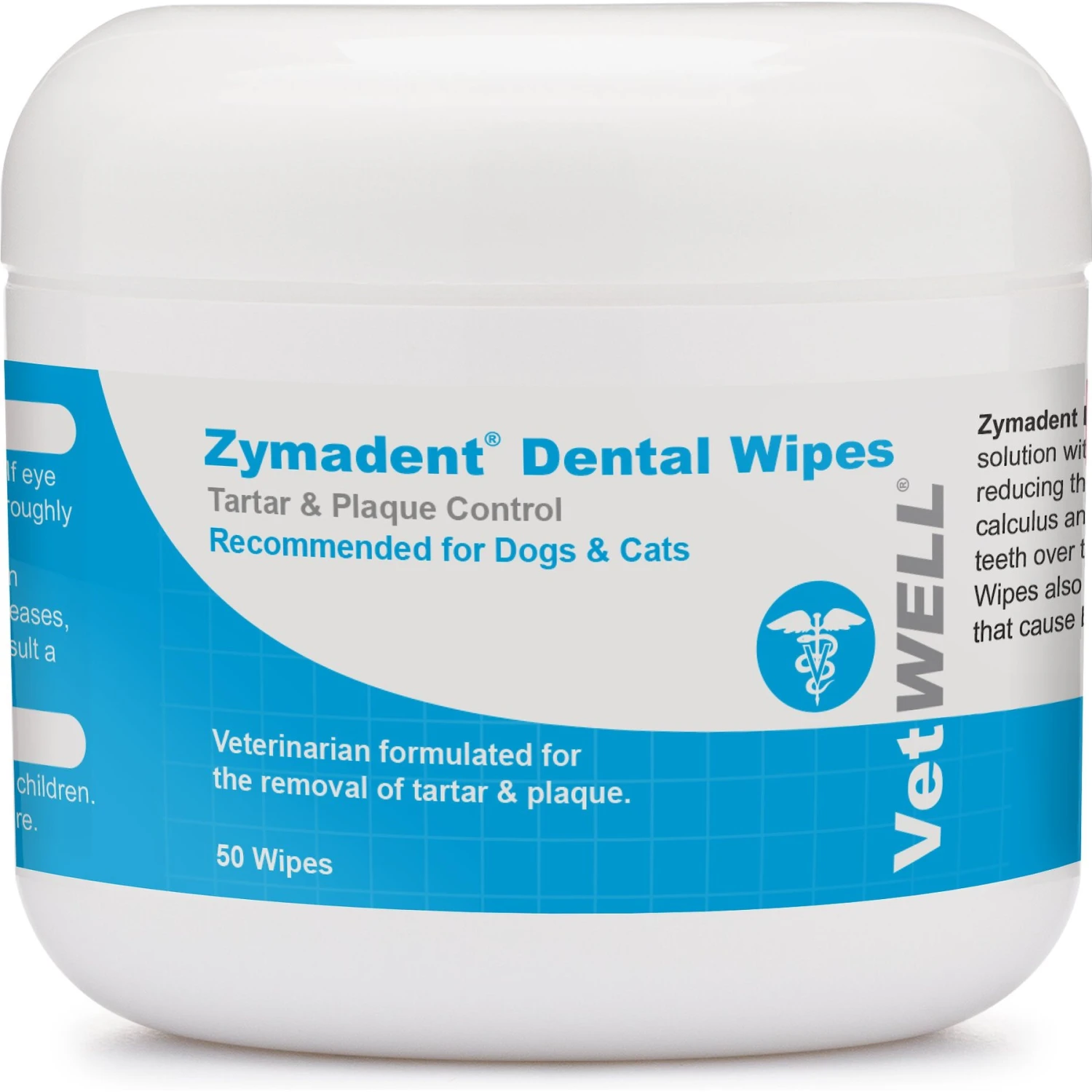 VetWELL Zymadent Dog & Cat Dental Wipes 3 VetWELL Zymadent Dog & Cat Dental Wipes