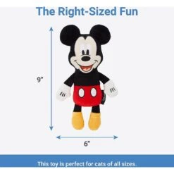 Disney Mickey Mouse Plush Kicker Cat Toy With Catnip & Disney Goofy Plush Kicker Cat Toy With Catnip -Furry Friends 318926 PT2. AC SS1800 V1630367790