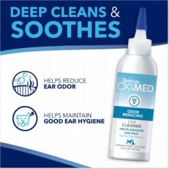 TropiClean OxyMed Dog & Cat Ear Cleaner -Furry Friends 320154 PT5. AC SS1800 V1685468729