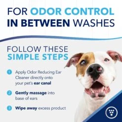 TropiClean OxyMed Dog & Cat Ear Cleaner -Furry Friends 320154 PT8. AC SS1800 V1685469001