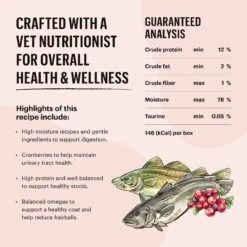 The Honest Kitchen Grain-Free Salmon & Cod Pate Wet Cat Food -Furry Friends 324348 PT3. AC SS1800 V1635803204