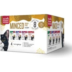 The Honest Kitchen Grain-Free Variety Pack Minced In Gravy Wet Cat Food, 8 Count 8 The Honest Kitchen Grain-Free Variety Pack Minced In Gravy Wet Cat Food, 8 Count -Furry Friends 324366 PT1. AC SS1800 V1635803507
