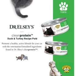 Dr. Elsey's Cleanprotein Duck & Turkey Recipe Wet Cat Food -Furry Friends 325184 PT2. AC SS1800 V1702306015