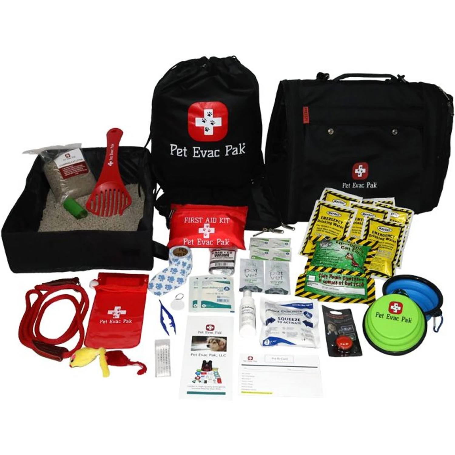 Pet Evac Pak Ultimate Cat Pak Pet Emergency Kit & Carrier 3 Pet Evac Pak Ultimate Cat Pak Pet Emergency Kit & Carrier