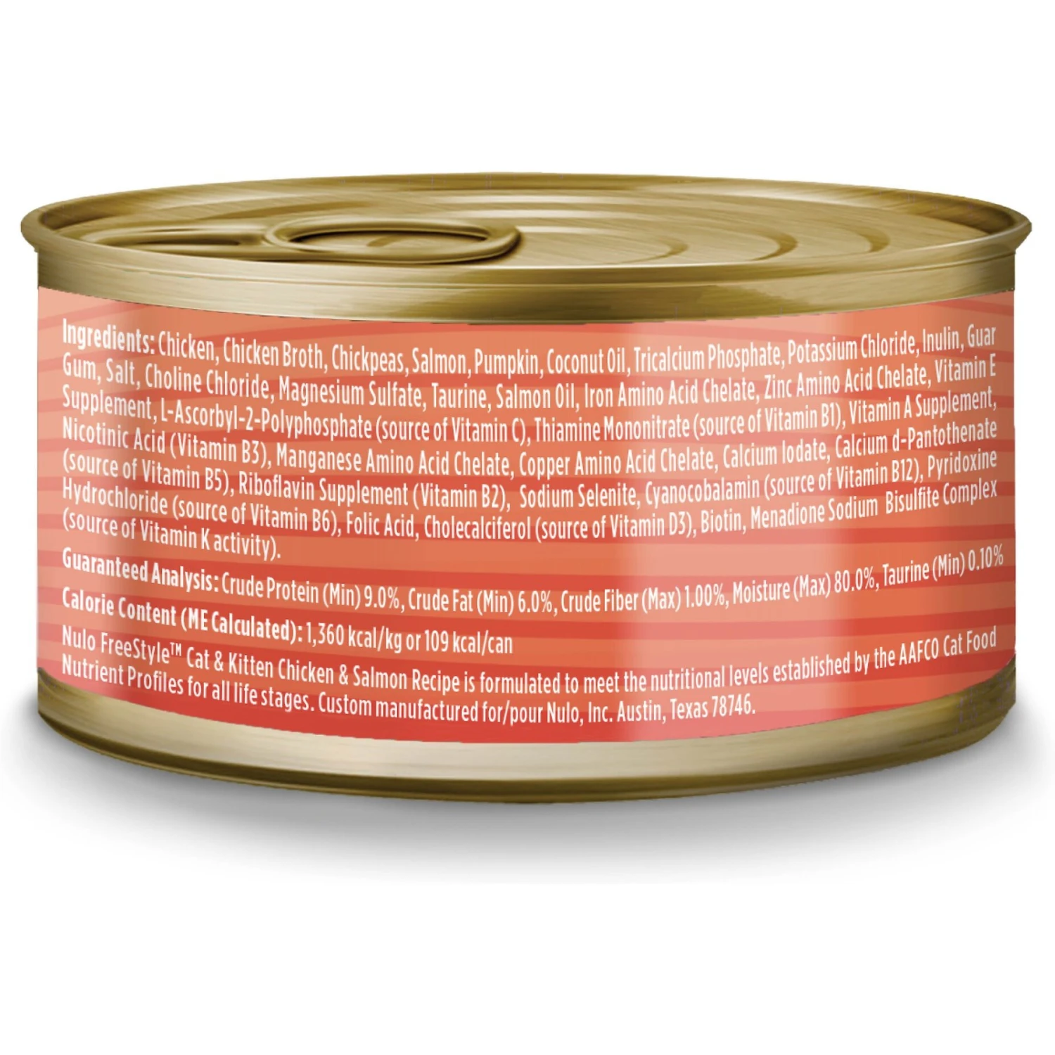 Nulo FreeStyle Chicken & Salmon Pate Wet Cat Food 4 Nulo FreeStyle Chicken & Salmon Pate Wet Cat Food - Image 2