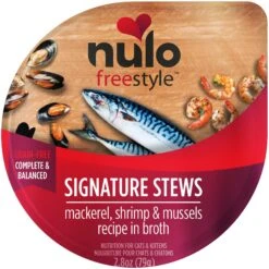 Nulo FreeStyle Mackerel, Shrimp & Mussels Stew Wet Cat Food -Furry Friends 329293 PT1. AC SS1800 V1634847175