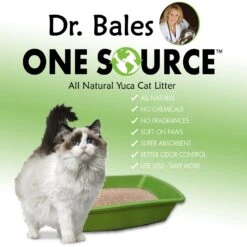 Dr. Bales One Source Clumping Cat Litter 17 Dr. Bales One Source Clumping Cat Litter -Furry Friends 329350 PT6. AC SS1800 V1634075491