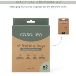 Casa Leo Charcoal Cat Litter Box Replacment Bags, 2 Count -Furry Friends 329395 PT2. AC SS1800 V1703871620