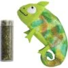 KONG Refillables Chameleon Cat Toy, Green -Furry Friends 329462 MAIN. AC SS1800 V1634835110