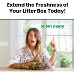 Scent Away Cat Litter Box Deodorizer -Furry Friends 329524 PT4. AC SS1800 V1633391770