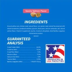 DentaLife Savory Salmon Flavor Dental Cat Treats 15 DentaLife Savory Salmon Flavor Dental Cat Treats -Furry Friends 330833 PT4. AC SS1800 V1700156169