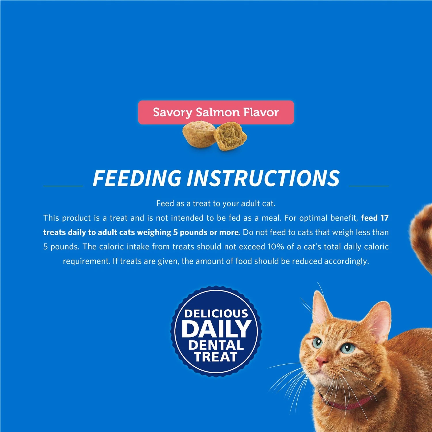 DentaLife Savory Salmon Flavor Dental Cat Treats 11 DentaLife Savory Salmon Flavor Dental Cat Treats - Image 9