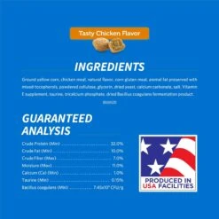 DentaLife Tasty Chicken Flavor Dental Cat Treats -Furry Friends 330835 PT4. AC SS1800 V1700156613