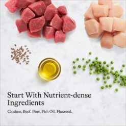 American Journey Senior Pate Chicken & Beef Recipe Canned Cat Food, 3-oz Can, Case Of 24 -Furry Friends 330849 PT6. AC SS1800 V1691614424