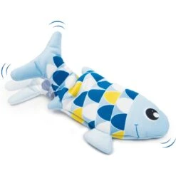 Catit Groovy Fish Plush Cat Toy With Catnip -Furry Friends 332503 PT2. AC SS1800 V1633035685