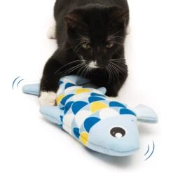 Catit Groovy Fish Plush Cat Toy With Catnip -Furry Friends 332503 PT3. AC SS1800 V1633035677