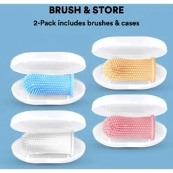 Jasper Finger Dog & Cat Toothbrush -Furry Friends 333238 PT7. AC SS1800 V1632975972