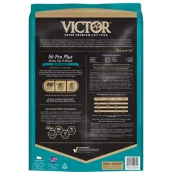 VICTOR Hi-Pro Plus Active Cat & Kitten Ocean Fish Recipe Dry Cat Food -Furry Friends 333759 PT2. AC SS1800 V1677684667