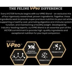 VICTOR Healthy Skin & Coat Indoor Grain-Free Yukon River Recipe With Salmon Dry Cat Food 11 VICTOR Healthy Skin & Coat Indoor Grain-Free Yukon River Recipe With Salmon Dry Cat Food -Furry Friends 333765 PT3. AC SS1800 V1677679584