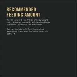 Purina Pro Plan Hairball Control Turkey Entree Pate Wet Cat Food, 3-oz Can, Case Of 24 -Furry Friends 336306 PT7. AC SS1800 V1634073987