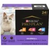 Purina Pro Plan Hairball Entrees Control Variety Pack Wet Cat Food, 3-oz Can, Case Of 24 -Furry Friends 336314 MAIN. AC SS1800 V1634073698
