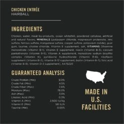 Purina Pro Plan Hairball Entrees Control Variety Pack Wet Cat Food, 3-oz Can, Case Of 24 -Furry Friends 336314 PT5. AC SS1800 V1634081188