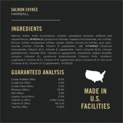 Purina Pro Plan Hairball Entrees Control Variety Pack Wet Cat Food, 3-oz Can, Case Of 24 -Furry Friends 336314 PT6. AC SS1800 V1634083000