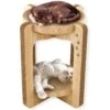 Necoichi Cozy Cat Scratcher Tower Toy 2 Necoichi Cozy Cat Scratcher Tower Toy -Furry Friends 336322 MAIN. AC SS1800 V1674730079