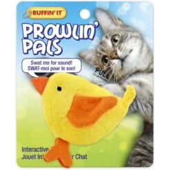 RUFFIN' IT Prowlin' Pals Assorted Cat Toy -Furry Friends 336776 PT2. AC SS1800 V1634740390