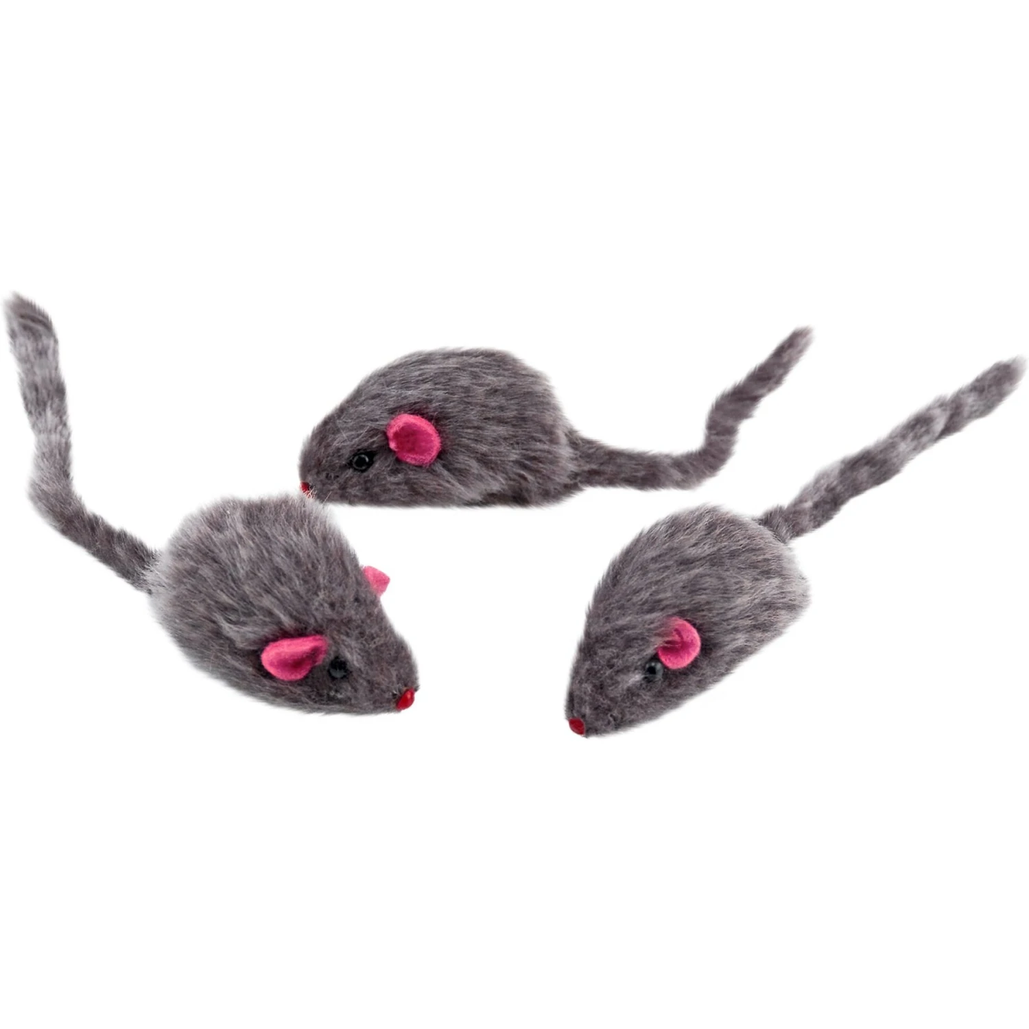 RUFFIN' IT Fur Mice Cat Toy, 3 Count 5 RUFFIN' IT Fur Mice Cat Toy, 3 Count - Image 3