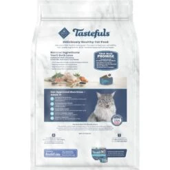 Blue Buffalo Tastefuls Natural Chicken Adult 7+ Dry Cat Food & Blue Buffalo Indoor Hairball & Weight Control Chicken & Brown Rice Recipe Adult Dry Cat Food -Furry Friends 338661 PT2. AC SS1800 V1664563409