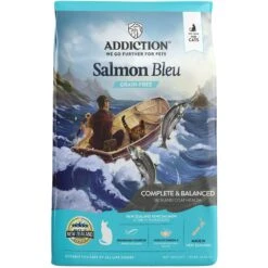 Addiction Grain-Free Salmon Bleu Dry Cat Food