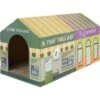 Frisco Halloween A-Paw-Thecary & Chop House Cardboard Cat House With Catnip -Furry Friends 344002 MAIN. AC SS1800 V1657657029