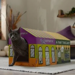 Frisco Halloween A-Paw-Thecary & Chop House Cardboard Cat House With Catnip 10 Frisco Halloween A-Paw-Thecary & Chop House Cardboard Cat House With Catnip -Furry Friends 344002 PT3. AC SS1800 V1657657029