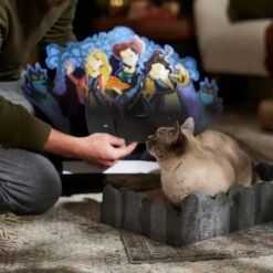 Disney Halloween Hocus Pocus Graveyard Step-In Cat Scratcher Toy -Furry Friends 344493 PT3. AC SS1800 V1689876494