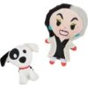 Disney Halloween Villains Cruella De Vil & Dalmatian Plush Cat Toy With Catnip, 2 Count -Furry Friends 344515 MAIN. AC SS1800 V1657657087