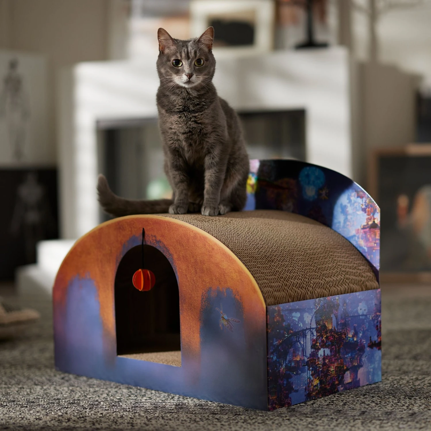 Pixar Coco Marigold Bridge Scratcher Cat Toy 7 Pixar Coco Marigold Bridge Scratcher Cat Toy - Image 5