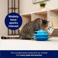 Frisco Fish In Ocean Wobble & Spin Cat Tracks Cat Toy With Catnip -Furry Friends 345926 PT3. AC SS1800 V1664288803