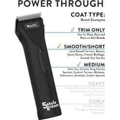Wahl 5-Style Dog & Cat Hair Grooming Clipper -Furry Friends 346638 PT4. AC SS1800 V1637004091