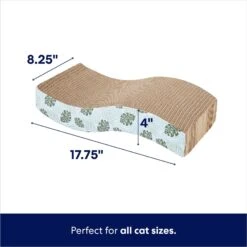 Frisco Wave Cat Scratcher Toy With Catnip, Tropical Paradise -Furry Friends 347221 PT1. AC SS1800 V1662738330